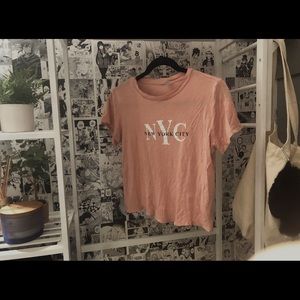 PINK NEW YORK SHIRT